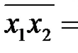 Formules et lois de la logique Exemples de solutions du théorème de De Morgan