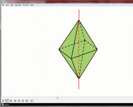 Oktahedron - düzenli çokyüzlüler (metodolojik geliştirme)